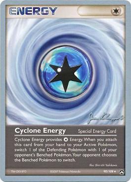 Cyclone Energy (90/108) (Psychic Lock - Jason Klaczynski) [World Championships 2008] | Game Master's Emporium (The New GME)