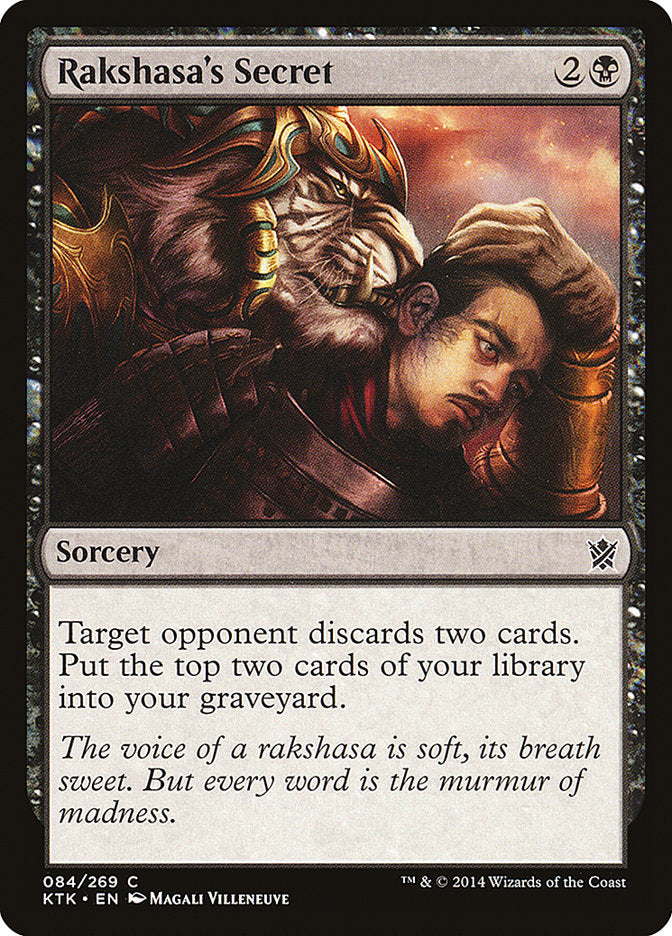 Rakshasa's Secret [Khans of Tarkir] | Game Master's Emporium (The New GME)