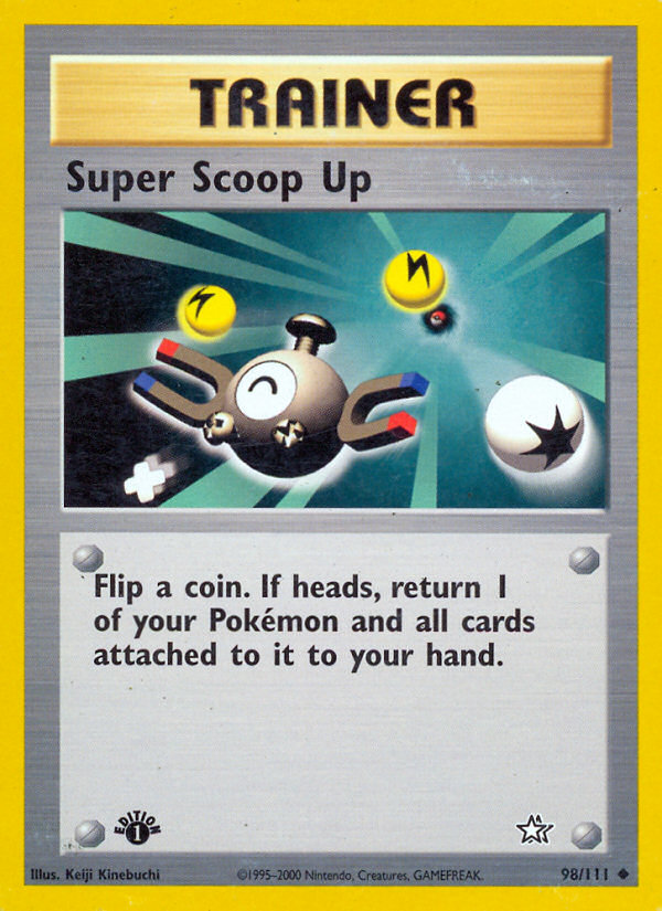 Super Scoop Up (98/111) [Neo Genesis 1st Edition] | Game Master's Emporium (The New GME)