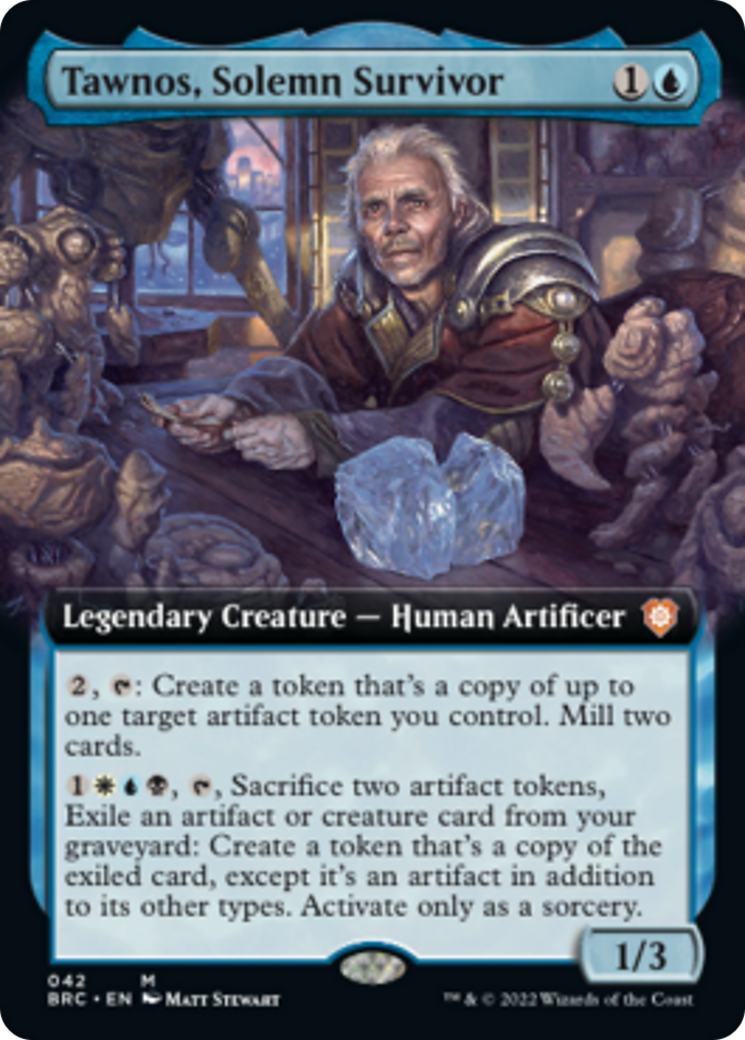 Tawnos, Solemn Survivor (Extended Art) [The Brothers' War Commander] | Game Master's Emporium (The New GME)