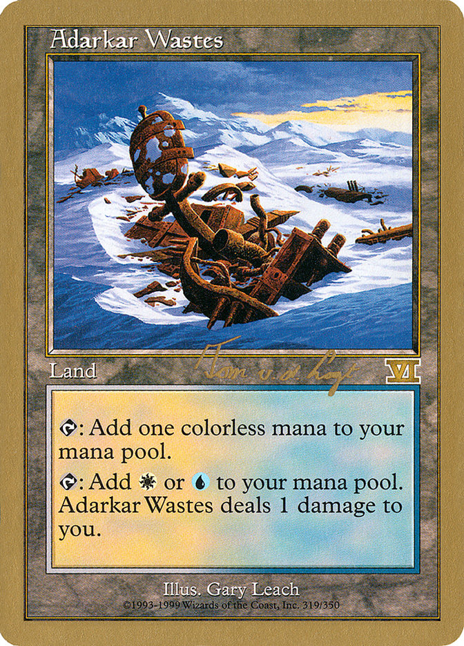 Adarkar Wastes (Tom van de Logt) [World Championship Decks 2000] | Game Master's Emporium (The New GME)