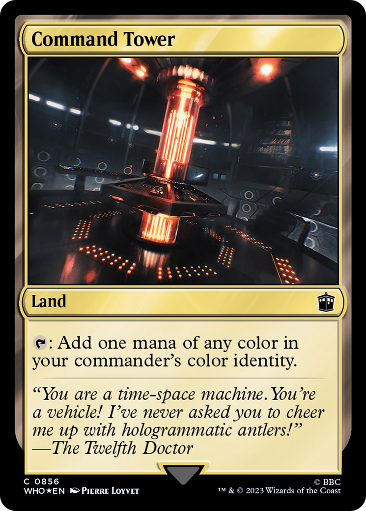 Command Tower (0856) (Surge Foil) [Doctor Who] | Game Master's Emporium (The New GME)