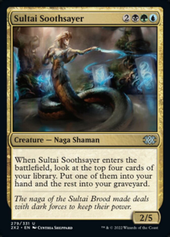 Sultai Soothsayer [Double Masters 2022] | Game Master's Emporium (The New GME)