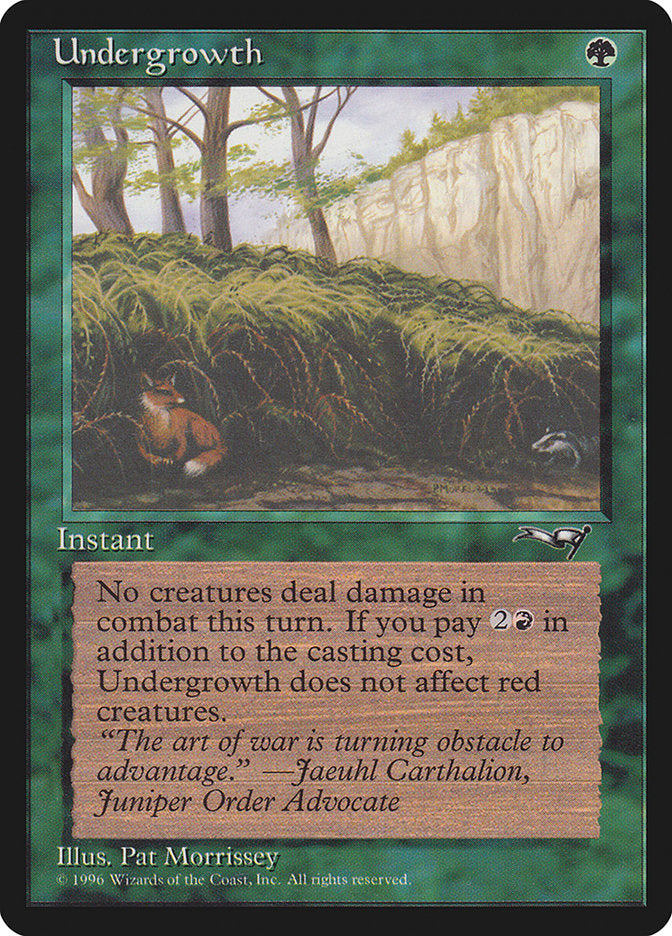 Undergrowth (Fox Art) [Alliances] | Game Master's Emporium (The New GME)