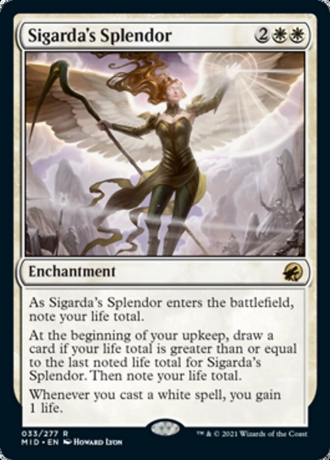 Sigarda's Splendor [Innistrad: Midnight Hunt] | Game Master's Emporium (The New GME)