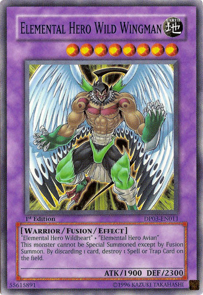 Elemental Hero Wild Wingman [DP03-EN011] Common | Game Master's Emporium (The New GME)