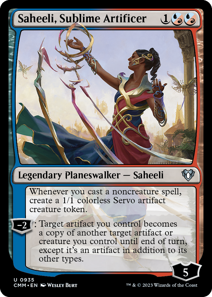 Saheeli, Sublime Artificer [Commander Masters] | Game Master's Emporium (The New GME)