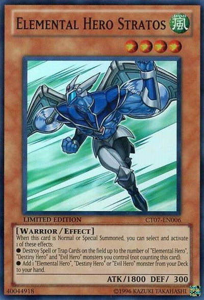 Elemental Hero Stratos [CT07-EN006] Super Rare | Game Master's Emporium (The New GME)