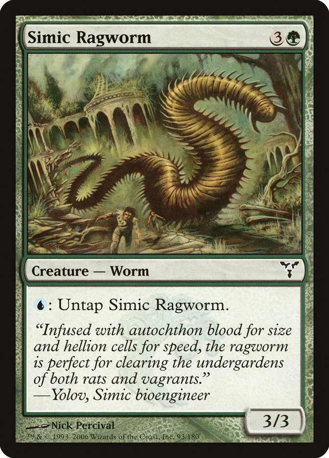Simic Ragworm [Dissension] | Game Master's Emporium (The New GME)