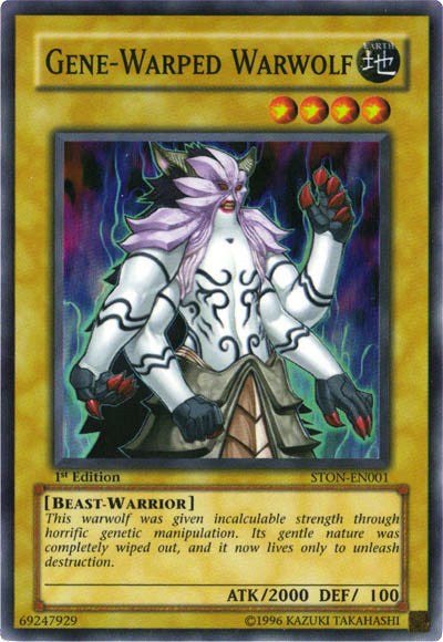 Gene-Warped Warwolf [STON-EN001] Super Rare | Game Master's Emporium (The New GME)