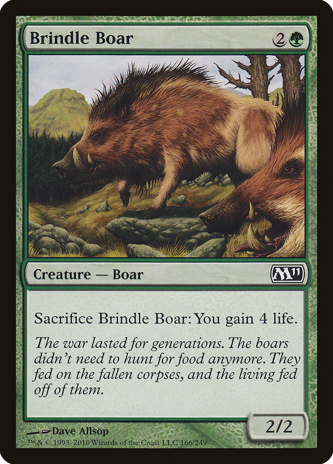 Brindle Boar [Magic 2011] | Game Master's Emporium (The New GME)
