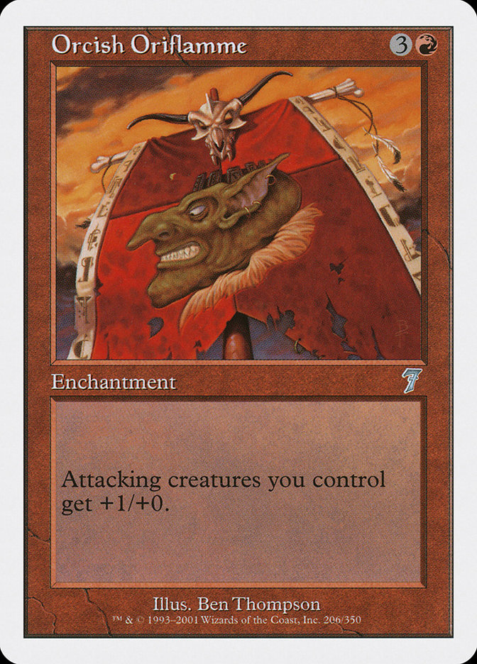 Orcish Oriflamme [Seventh Edition] | Game Master's Emporium (The New GME)