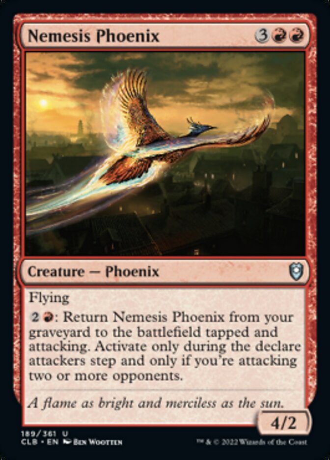 Nemesis Phoenix [Commander Legends: Battle for Baldur's Gate] | Game Master's Emporium (The New GME)