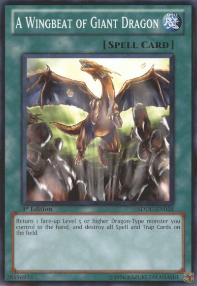 A Wingbeat of Giant Dragon [SDDC-EN028] Common | Game Master's Emporium (The New GME)