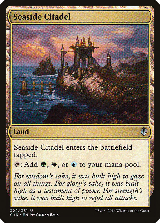 Seaside Citadel [Commander 2016] | Game Master's Emporium (The New GME)