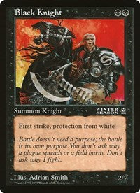 Black Knight (Oversized) [Oversize Cards] | Game Master's Emporium (The New GME)