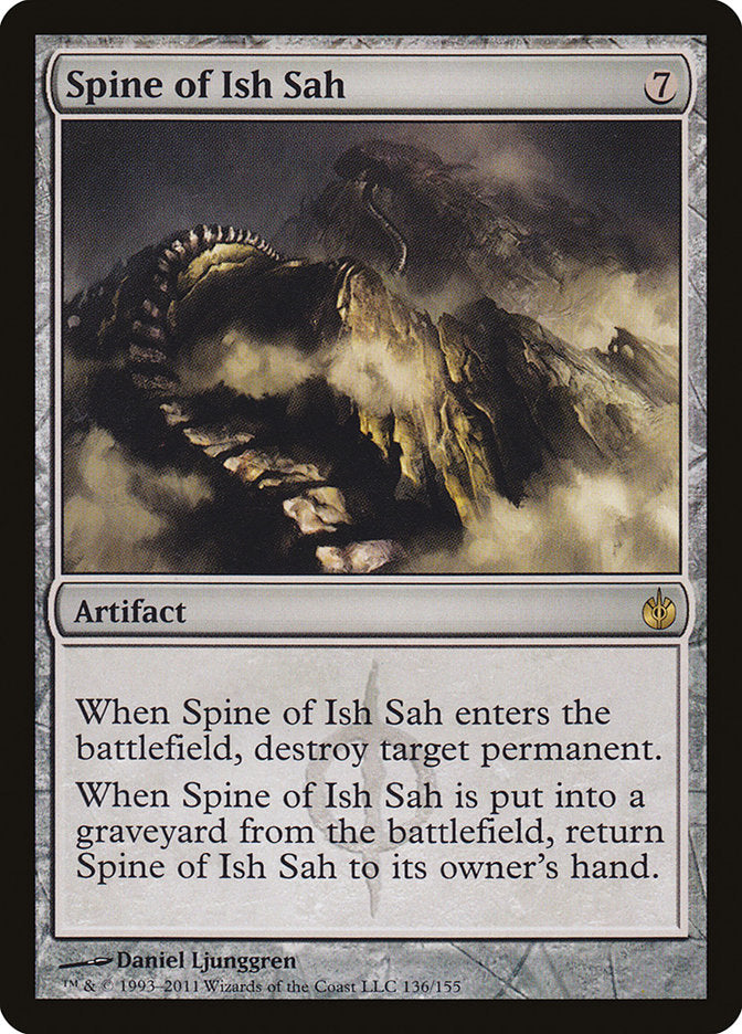 Spine of Ish Sah [Mirrodin Besieged] | Game Master's Emporium (The New GME)