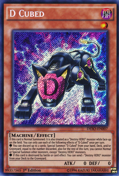 D Cubed [DESO-EN007] Secret Rare | Game Master's Emporium (The New GME)