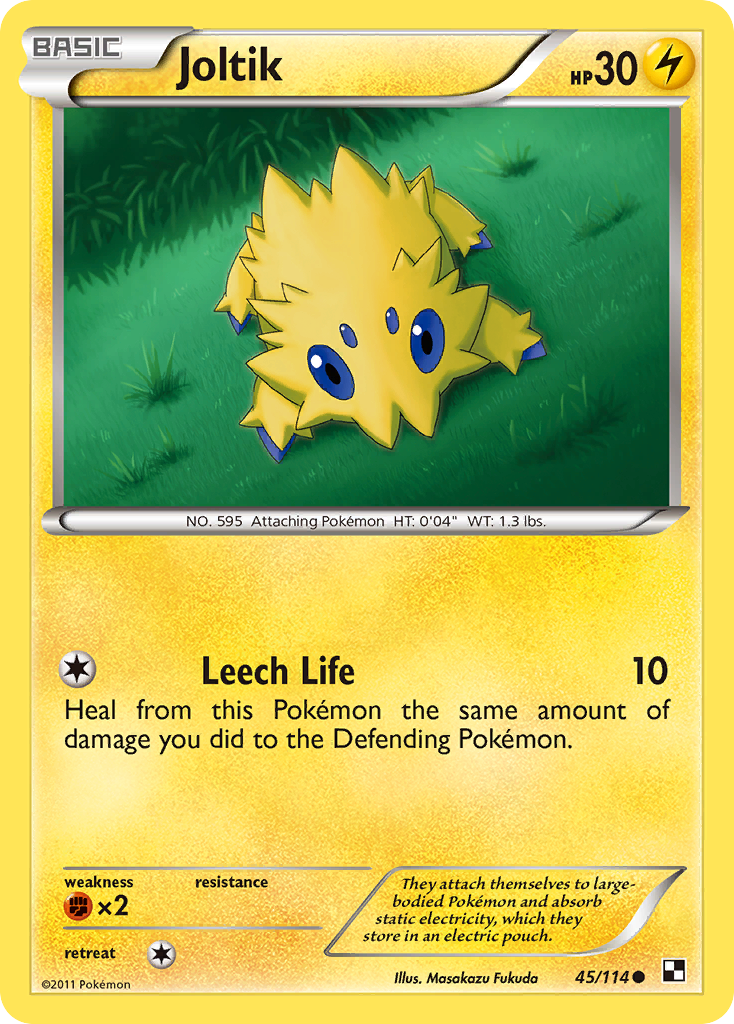 Joltik (45/114) [Black & White: Base Set] | Game Master's Emporium (The New GME)