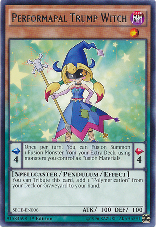 Performapal Trump Witch [SECE-EN006] Rare | Game Master's Emporium (The New GME)