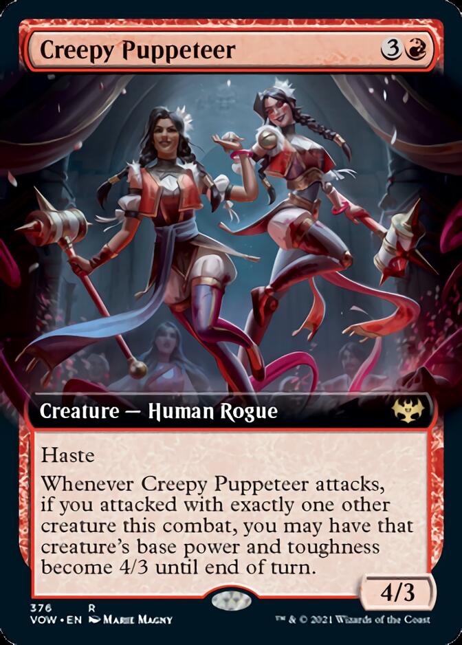 Creepy Puppeteer (Extended Art) [Innistrad: Crimson Vow] | Game Master's Emporium (The New GME)