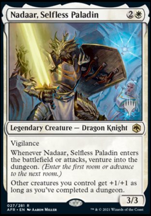 Nadaar, Selfless Paladin (Promo Pack) [Dungeons & Dragons: Adventures in the Forgotten Realms Promos] | Game Master's Emporium (The New GME)