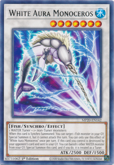 White Aura Monoceros [MP20-EN142] Rare | Game Master's Emporium (The New GME)