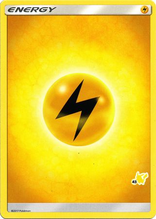 Lightning Energy (Pikachu Stamp #43) [Battle Academy 2020] | Game Master's Emporium (The New GME)