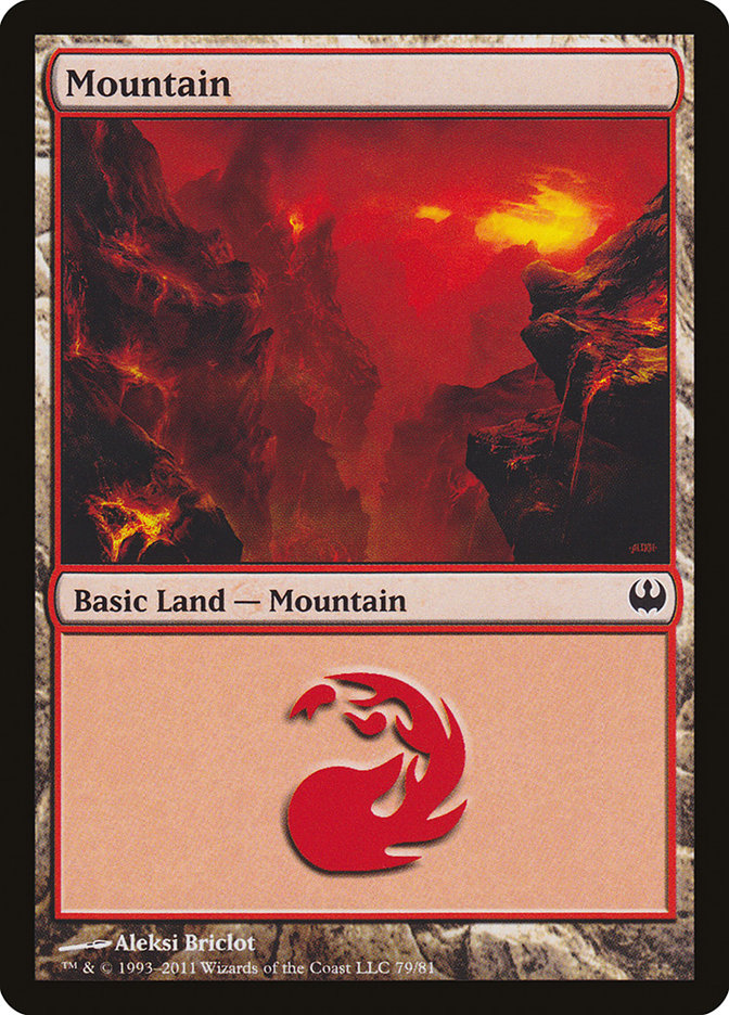 Mountain (79) [Duel Decks: Knights vs. Dragons] | Game Master's Emporium (The New GME)