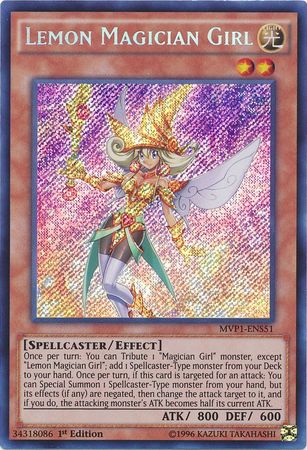 Lemon Magician Girl [MVP1-ENS51] Secret Rare | Game Master's Emporium (The New GME)