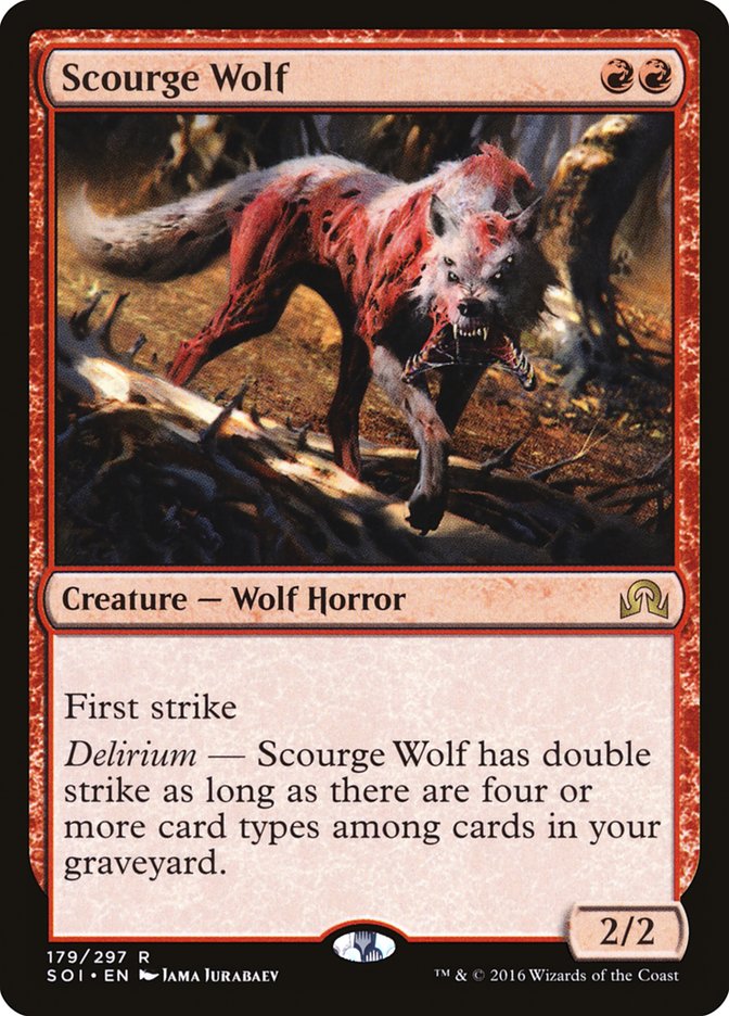 Scourge Wolf [Shadows over Innistrad] | Game Master's Emporium (The New GME)