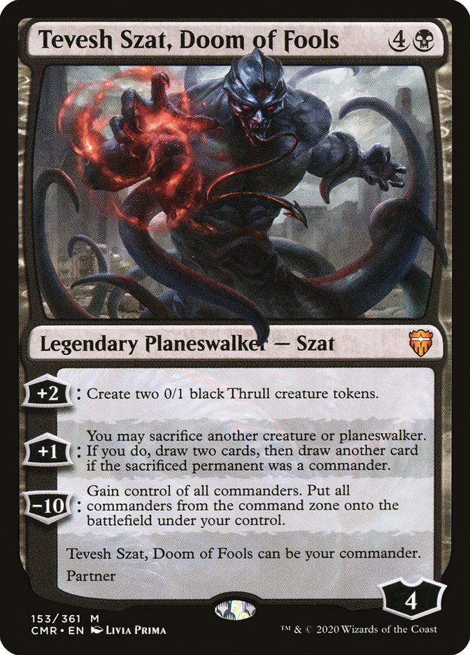 Tevesh Szat, Doom of Fools [Commander Legends] | Game Master's Emporium (The New GME)