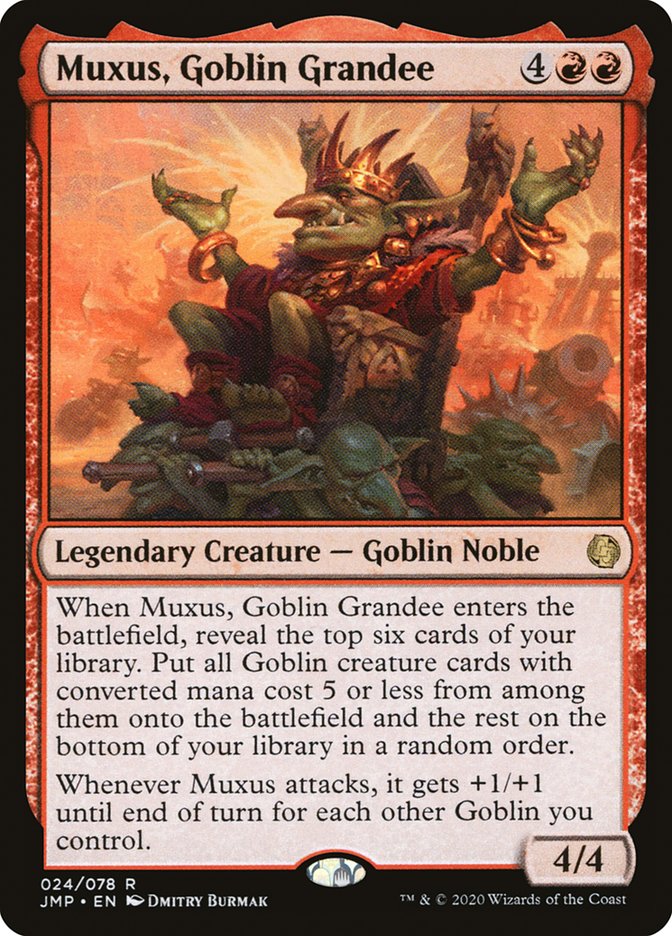 Muxus, Goblin Grandee [Jumpstart] | Game Master's Emporium (The New GME)