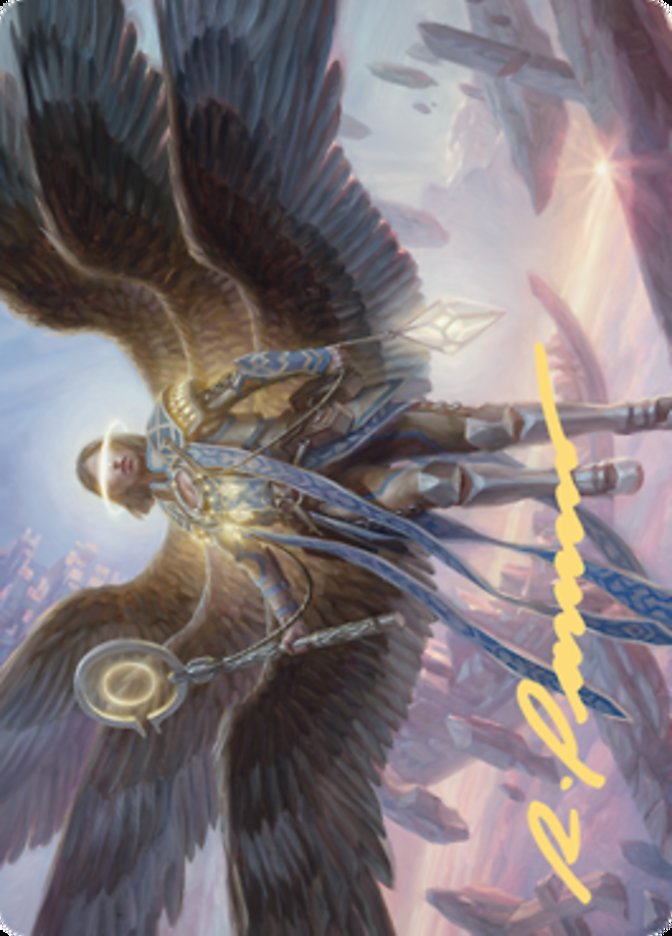 Angel of Destiny Art Card (Gold-Stamped Signature) [Zendikar Rising Art Series] | Game Master's Emporium (The New GME)