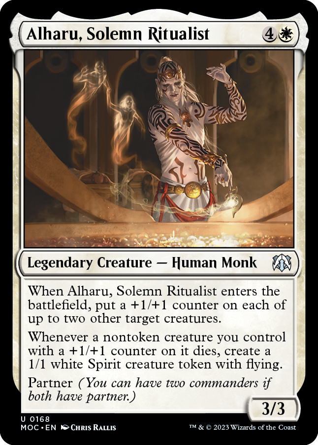 Alharu, Solemn Ritualist [March of the Machine Commander] | Game Master's Emporium (The New GME)