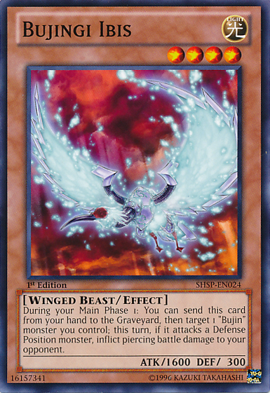 Bujingi Ibis [SHSP-EN024] Common | Game Master's Emporium (The New GME)