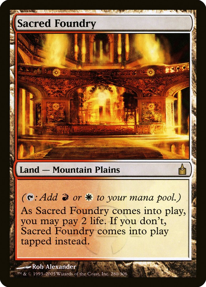 Sacred Foundry [Ravnica: City of Guilds] | Game Master's Emporium (The New GME)