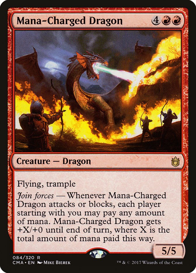 Mana-Charged Dragon [Commander Anthology] | Game Master's Emporium (The New GME)