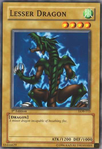 Lesser Dragon [LOB-113] Common | Game Master's Emporium (The New GME)