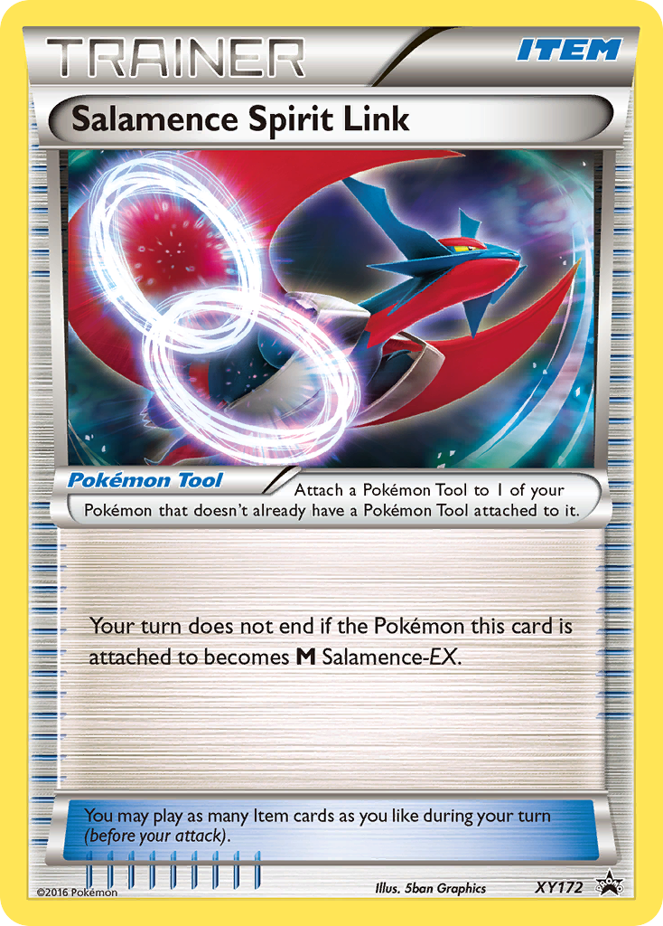 Salamence Spirit Link (XY172) [XY: Black Star Promos] | Game Master's Emporium (The New GME)