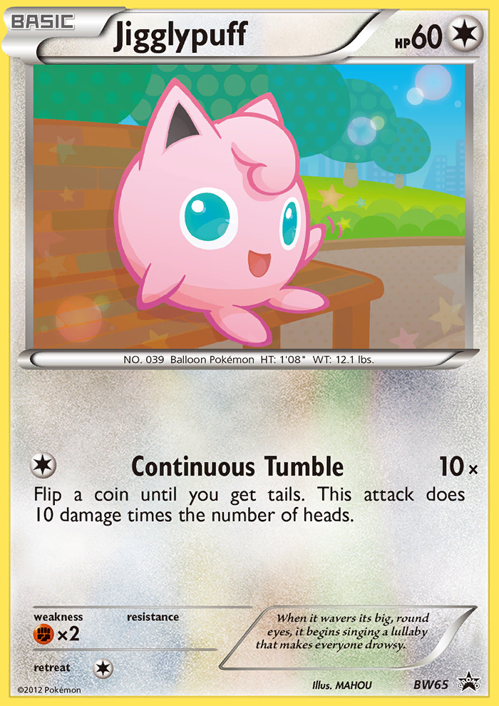 Jigglypuff (BW65) [Black & White: Black Star Promos] | Game Master's Emporium (The New GME)