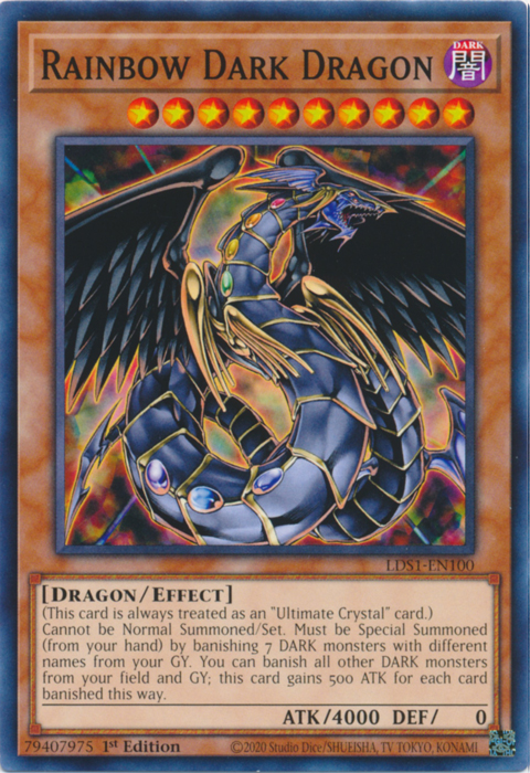 Rainbow Dark Dragon [LDS1-EN100] Common | Game Master's Emporium (The New GME)