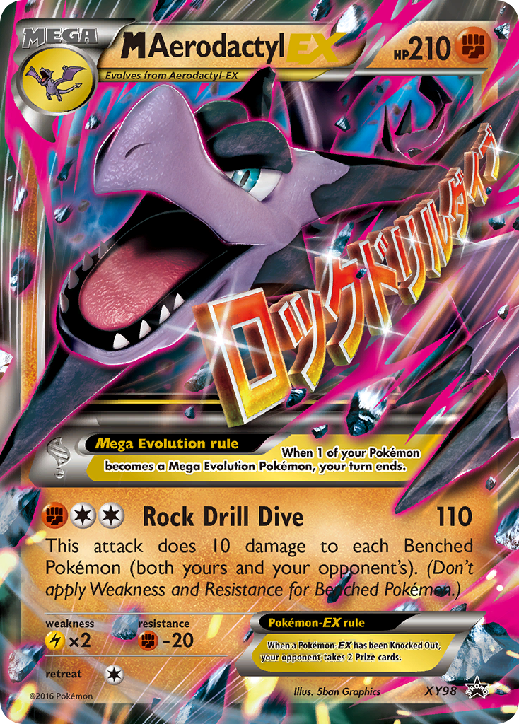 M Aerodactyl EX (XY98) [XY: Black Star Promos] | Game Master's Emporium (The New GME)