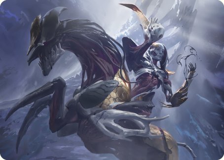 Ria Ivor, Bane of Bladehold Art Card [Phyrexia: All Will Be One Art Series] | Game Master's Emporium (The New GME)