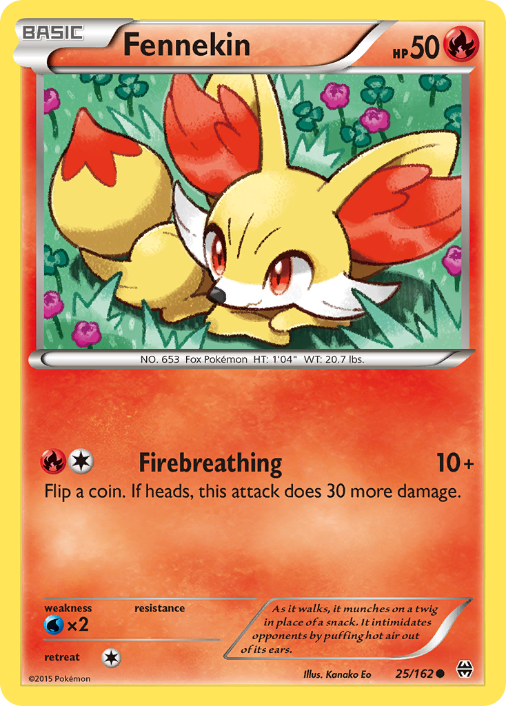 Fennekin (25/162) [XY: BREAKthrough] | Game Master's Emporium (The New GME)