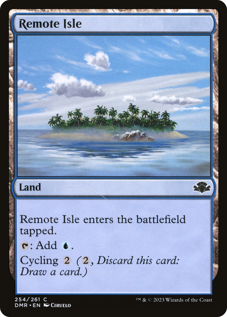 Remote Isle [Dominaria Remastered] | Game Master's Emporium (The New GME)