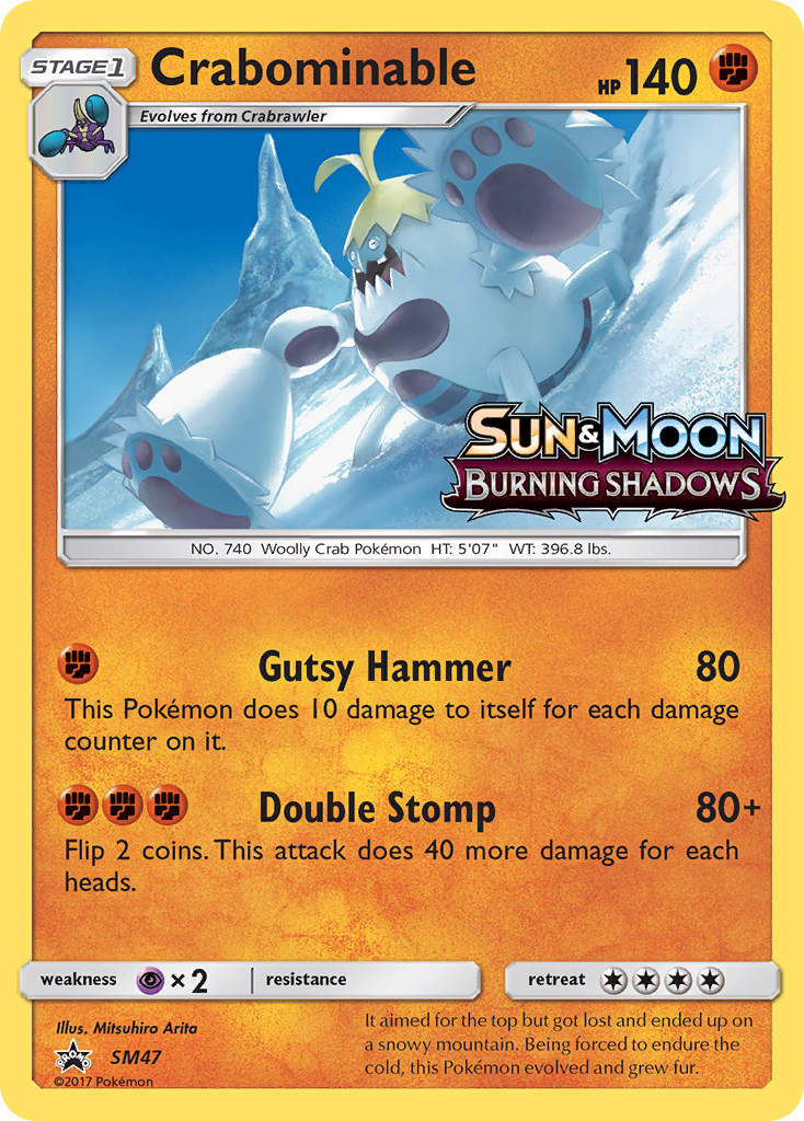 Crabominable (SM47) [Sun & Moon: Black Star Promos] | Game Master's Emporium (The New GME)