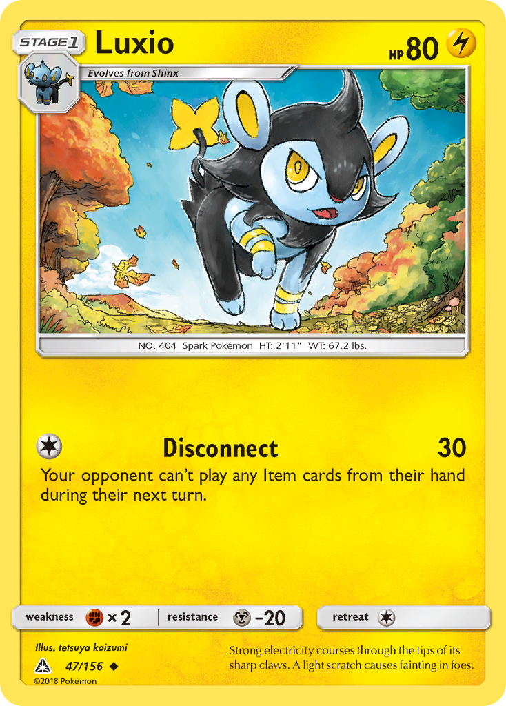 Luxio (47/156) [Sun & Moon: Ultra Prism] | Game Master's Emporium (The New GME)