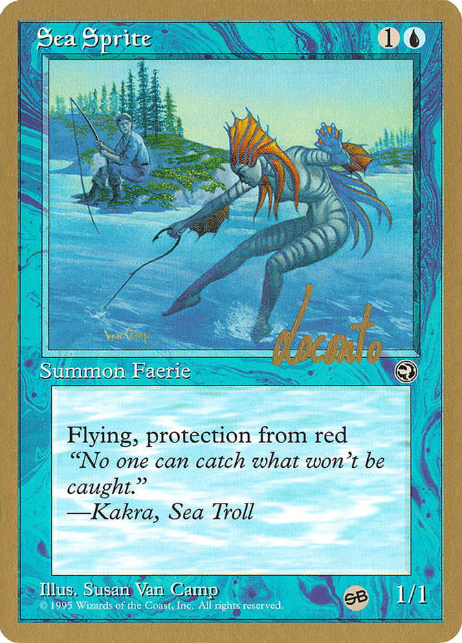 Sea Sprite (Michael Loconto) (SB) [Pro Tour Collector Set] | Game Master's Emporium (The New GME)