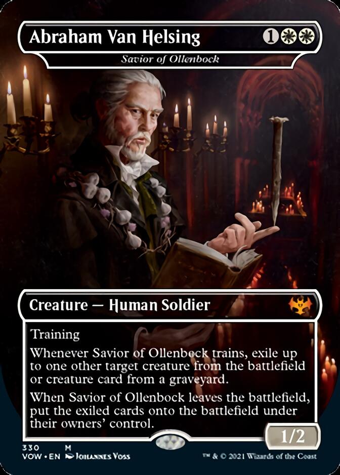Savior of Ollenbock - Abraham Van Helsing [Innistrad: Crimson Vow] | Game Master's Emporium (The New GME)